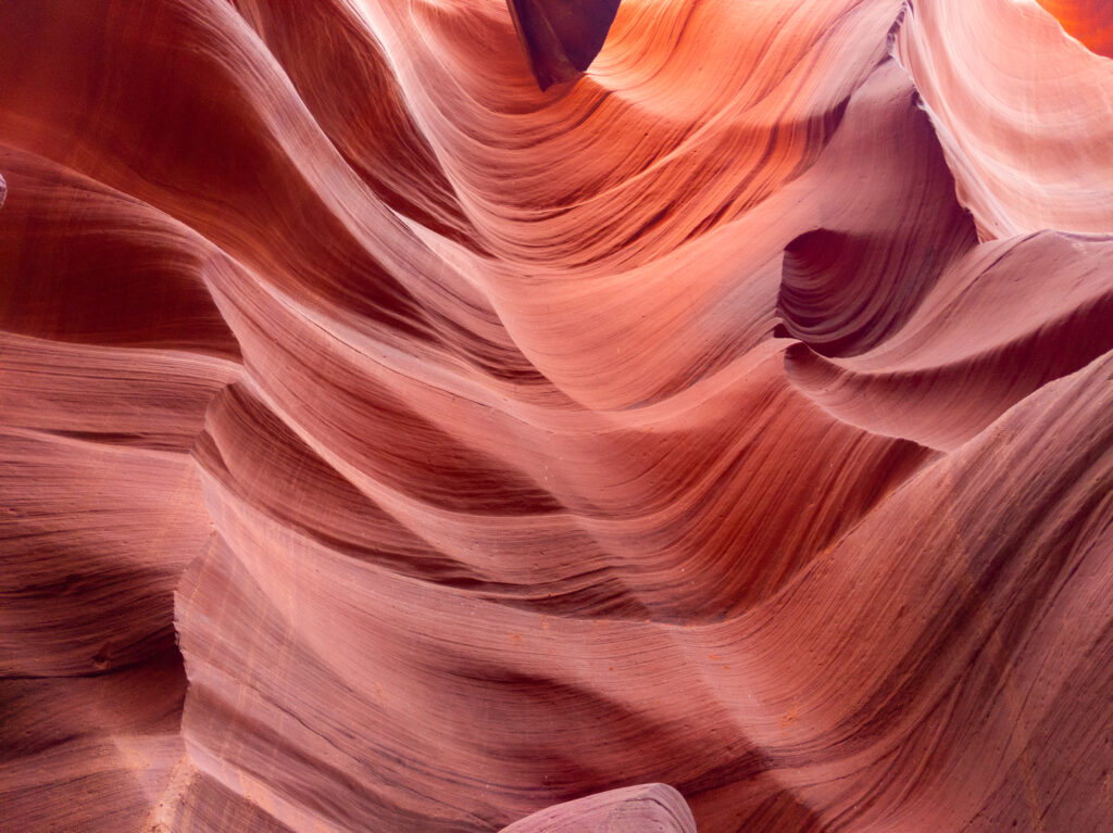 waves at antelope canyon